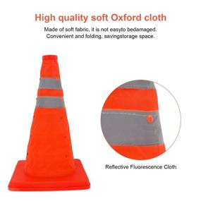 img 2 attached to Traffic Collapses Waterproof Construction Reflective: Enhanced Safety with Water Resistance