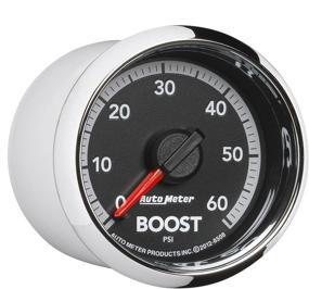 img 3 attached to Auto Meter 8508 Factory Match Mechanical Boost Gauge - Accurate 0-60 PSI Monitoring (52.4mm)