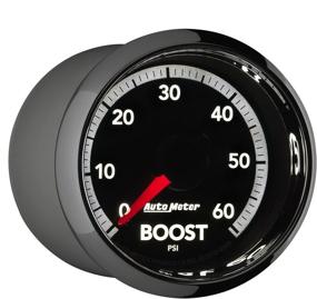 img 2 attached to Auto Meter 8508 Factory Match Mechanical Boost Gauge - Accurate 0-60 PSI Monitoring (52.4mm)