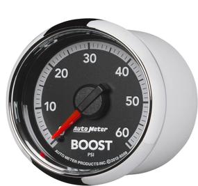 img 4 attached to Auto Meter 8508 Factory Match Mechanical Boost Gauge - Accurate 0-60 PSI Monitoring (52.4mm)