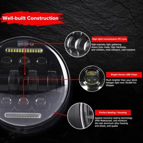 img 2 attached to Approved Headlight Motorcycle Projector Sammanlight