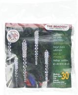 🎄 beadery bok-5489 holiday beaded ornament kit: create 30 sparkling icicle ornaments (3.75-inch size) logo