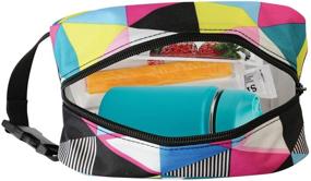 img 2 attached to 🍱 Freezable Snack Box by PackIt - Triangle Stripes