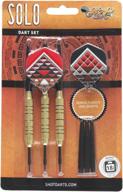 shot darts solo steel set 18gm brass barrels logo