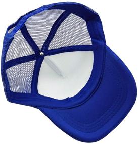 img 3 attached to 🧢 A Stylish Bear Mountain Mesh Hat for Boys and Girls Aged 3-13 Years - Waldeal Youth Toddler Baseball Trucker Cap