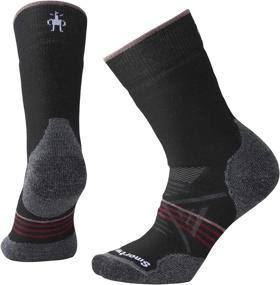 img 2 attached to Smartwool Men's PhD Outdoor Medium Crew Socks