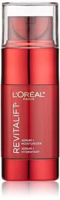 img 4 attached to 💦 Revive Your Skin with L'Oréal Paris Skincare Revitalift Triple Power Intensive Skin Revitalizer: Face Moisturizer + Serum with Vitamin C and Pro-Xylane for Fine Lines and Wrinkles, 1.6 fl. oz.