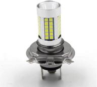 💡 высокоэффективная 6v 66 smd яркая h4 светодиодная лампа для автомобильного и мотоциклетного фара: набор для преобразования света ближнего/дальнего света 8w 1000lm 6000k белого цвета логотип