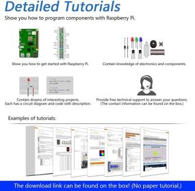 img 2 attached to 🔧 Freenove RFID Starter Kit for Raspberry Pi 4 B 3 B+ 400, Comprehensive 544-Page Tutorials, Python C Java Scratch Code, 204 Items, 68 Projects, Solderless Breadboard