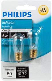 img 2 attached to 💡 Enhancing Illumination: Philips 416099 Candelabra Indicator - 12 Volt Brilliance!