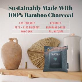 img 3 attached to NAAMOO Bamboo Charcoal Purifying 5 Pack