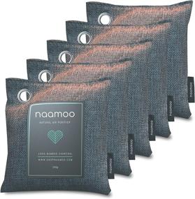 img 4 attached to NAAMOO Bamboo Charcoal Purifying 5 Pack