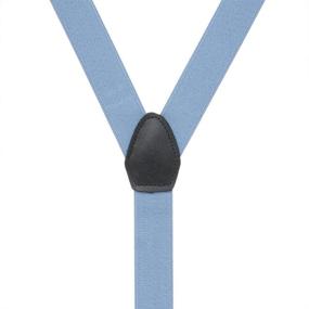 img 2 attached to Магазин подтяжек для мужчин: мужские подтяжки Y-образные аксессуары для мальчиков в подтяжках