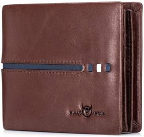 img 4 attached to BAIGIO Genuine Leather Men's Accessories with Enhanced Blocking Capacity: A Must-Have!