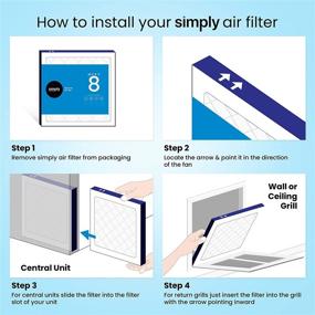 img 1 attached to 🏠 Efficiently Purify Your Home with Simply MervFilters 12X12X1 Filter Furnace