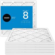 🏠 efficiently purify your home with simply mervfilters 12x12x1 filter furnace logo