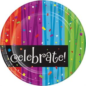 img 3 attached to Celebrate Birthday Bundle Plates Napkins Household Supplies in Paper & Plastic