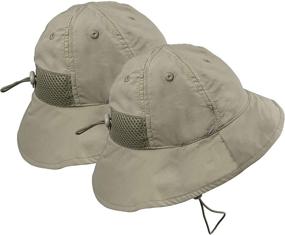 img 4 attached to 🧢 Stay Stylish and Protected with NIce Caps Reversible Boys' Hats & Caps