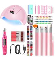 portable manicure practical acrylic tools logo