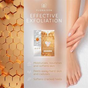 img 1 attached to 👣 2-Pack Foot Peel Mask: Exfoliate and Peeling for Calluses, Dead Skin Cells, Soften Feet, Repair Rough Heels, Achieve Baby Softness, Silky Smooth Results