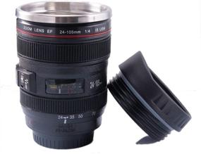 img 3 attached to 📷 Funlavie Camera Lens Mug: Perfect Novelty Birthday Gift for Men and Women - Travel in Style and Sip in Fun