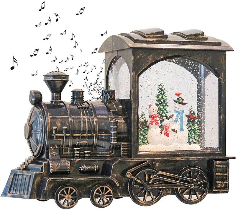 genswin christmas operated glittering decoration 로고