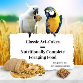 img 3 attached to 🐦 LAFEBER'S Avi-Cakes for Macaws & Cockatoos: Classic Pet Bird Food with Non-GMO, Human-Grade Ingredients