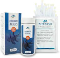 🐠 aquarium ammonia test strips - fast, accurate water quality testing kit for saltwater & freshwater aquariums & fish tanks – helps keep fish safe - 100 strips logo