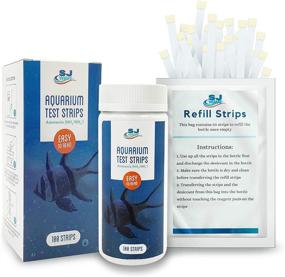 img 4 attached to 🐠 Aquarium Ammonia Test Strips - Fast, Accurate Water Quality Testing Kit for Saltwater & Freshwater Aquariums & Fish Tanks – Helps Keep Fish Safe - 100 Strips