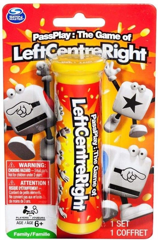 left center right dice game logo