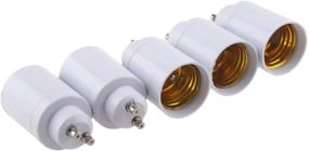 img 1 attached to 🔌 Rextin 5Pcs GU10 Adapters Screw: Convenient Conversion Solution for GU10 Bulbs