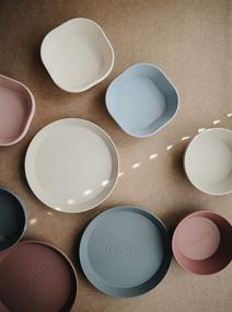 img 2 attached to 🍽️ Mushie Danish Square Dinnerware Bowls