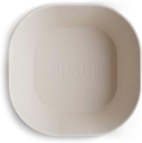 img 3 attached to 🍽️ Mushie Danish Square Dinnerware Bowls