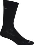 icebreaker merino liner socks black logo