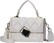 fashion shoulder quilted purse women women's handbags & wallets logo