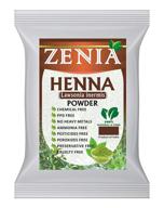 🌿 zenia pure natural henna powder hair dye color - 100g (3.5oz) - high-quality stain for hair coloring logo