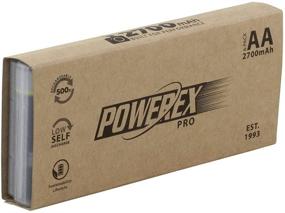 img 1 attached to Powerex PRO Высококапацитивные аккумуляторы AA NiMH - 8 шт., 1,2 В, 2700 мАч (MH-8AAPRO-BH)