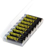 powerex pro высококапацитивные аккумуляторы aa nimh - 8 шт., 1,2 в, 2700 мач (mh-8aapro-bh) логотип