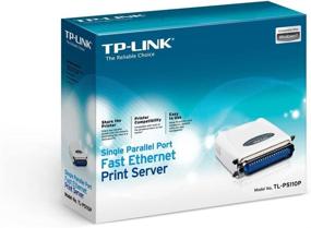 img 1 attached to 🖨️ TP-Link TL-PS110P Single Parallel Port Fast Ethernet Print Server: Enhanced Efficiency with E-mail Alert, Internet Printing Protocol (IPP)