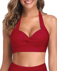 img 4 attached to Tempt Me Push Up Swimsuit Backless Women's Clothing for Swimsuits & Cover Ups