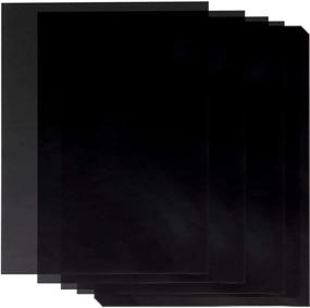 img 4 attached to Premium Vellum Paper Sheets: Black Invitation Sheets, 8.5 x 11 Inches, 50 Pack