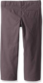 img 1 attached to 👖 Classic Fit Twill Pant for Boys with Adjustable Waist - Cherokee School Uniforms