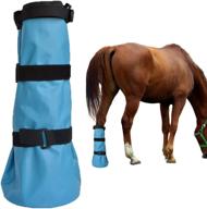 🐴 yeezo easy use hoof soaking boot: ultimate care for equine hooves with eva pad & elastic bands логотип