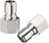 stainless disconnect connector homebrewing promaker kitchen & dining logo