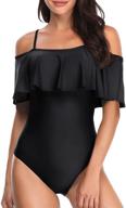 tempt me women's off shoulder monokini swimwear - fashionable and stylish clothing logo