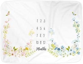 img 2 attached to 📷 Customizable Photography Background Blankets for Kids - Home Store Milestone