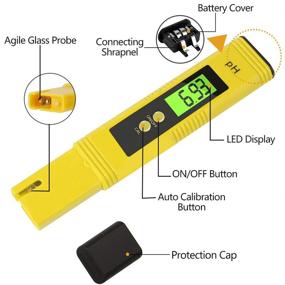img 2 attached to Digital Water pH Meter Testing Kit