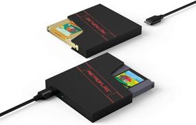 img 1 attached to 📀 RETROFLAG Картридж NES стиля 2.5-дюймовый SATA в USB 3.0 Внешний корпус жесткого диска - Совместим с SSD/HDD, Идеально подходит для корпуса NESPi 4, Raspberry Pi, настольного компьютера, ноутбука, Android TV, HD плеера - Золотой