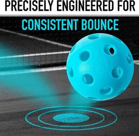 img 2 attached to Franklin Sports X-26 Performance Indoor Pickleballs: USA PICKLEBALL APPROVED – Unleashing Precision and Durability Indoors