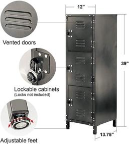 img 2 attached to 🚪 All-Space Weathered Finish Door Locker